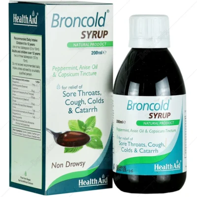 شربت برون کلد Broncold هلث اید 200ml