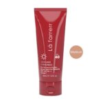 کرم ضد آفتاب SPF40 پوست خشک و معمولی لافارر رنگی و ضد لک 40 میلی لیتر رنگ متوسط