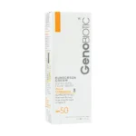 ضد آفتاب SPF50 ژنوبایوتیک پوست چرب بژ روشن 50 میلی لیتر