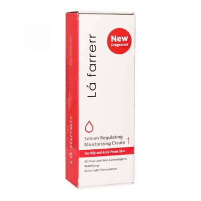 کرم مرطوب کننده پوست چرب لافارر کنترل کننده چربی شماره1 75 میلی لیتر