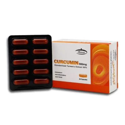 کپسول کورکومین CURCUMIN 500 کارن 60 عددی