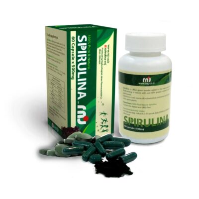 کپسول اسپیرولینا آر ان جی ریحان نقش جهان 60 عدد