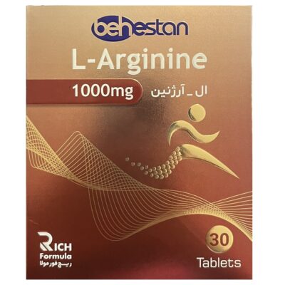 قرص ال آرژنین 1000میلی گرم بهستان 30 عددی