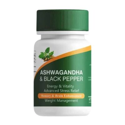 کپسول آشواگاندا و فلفل سیاه آمیتیس نیک دارو 60 عدد