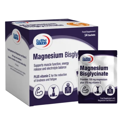 ساشه منیزیم بیس گلایسینات یوروویتال 14 عدد