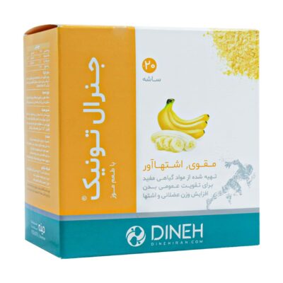 پودر جنرال تونیک دینه ۲۰ ساشه موز