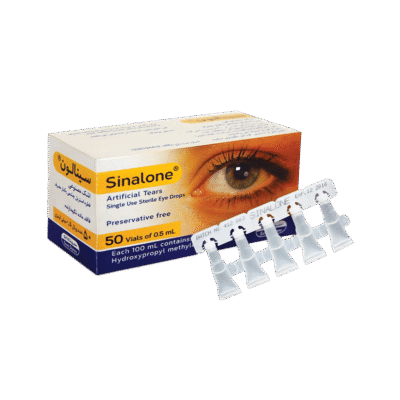 اشک مصنوعی سینالون سینا دارو ۵۰ ویال