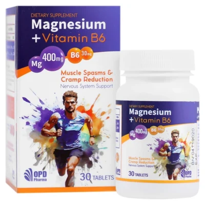 منیزیم و ویتامین ب6 او پی دی فارما 30 عدد
