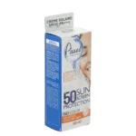 کرم ضدآفتاب بی‌رنگ پیکسل SPF50 مناسب پوست‌های خشک و حساس حجم 50 میلی‌لیتر